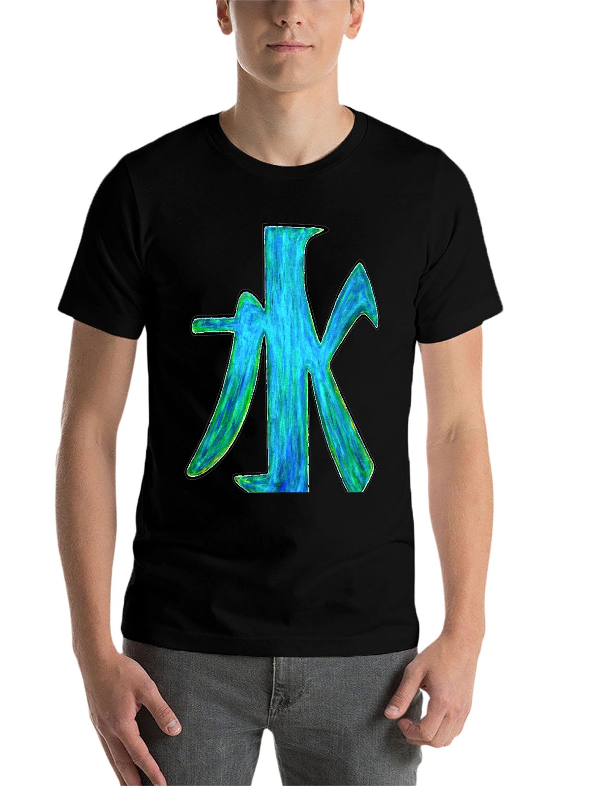Water Symbol Graphic Print T-Shirt